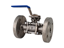 Кран шаровый NewKey, NK-BFp, DN20 (3/4"), PN40, фланцевый, под...